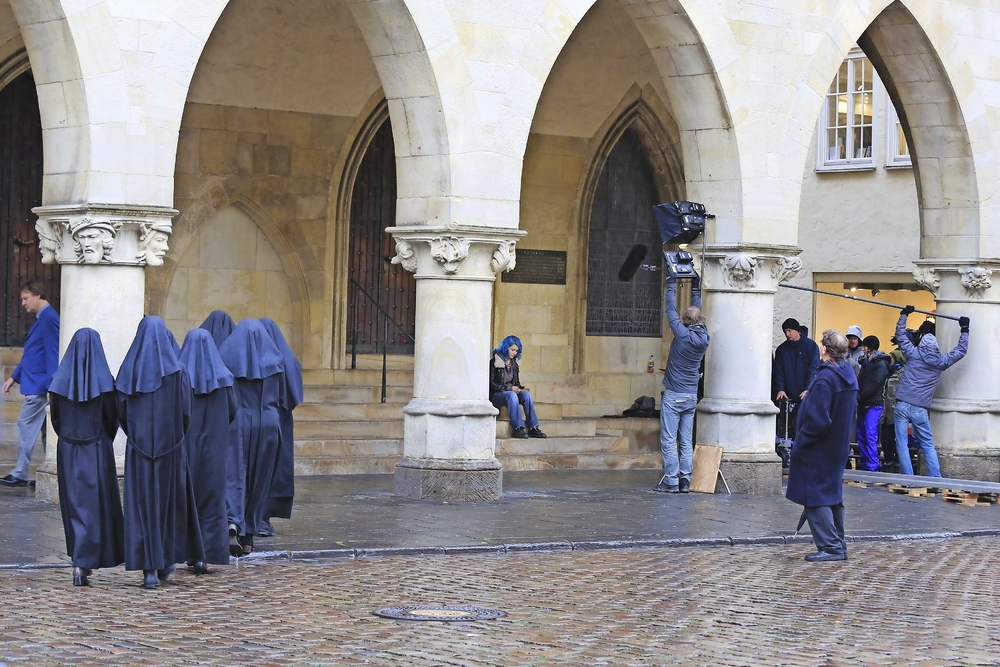 Dreharbeiten Tatort Münster