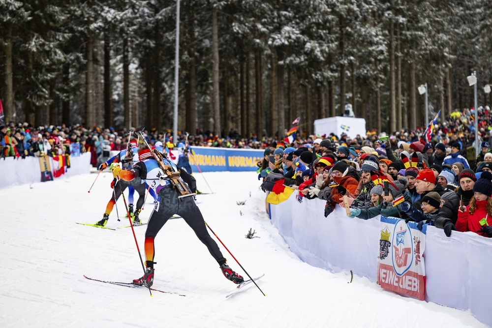 Biathlon Weltcup in Oberdorf