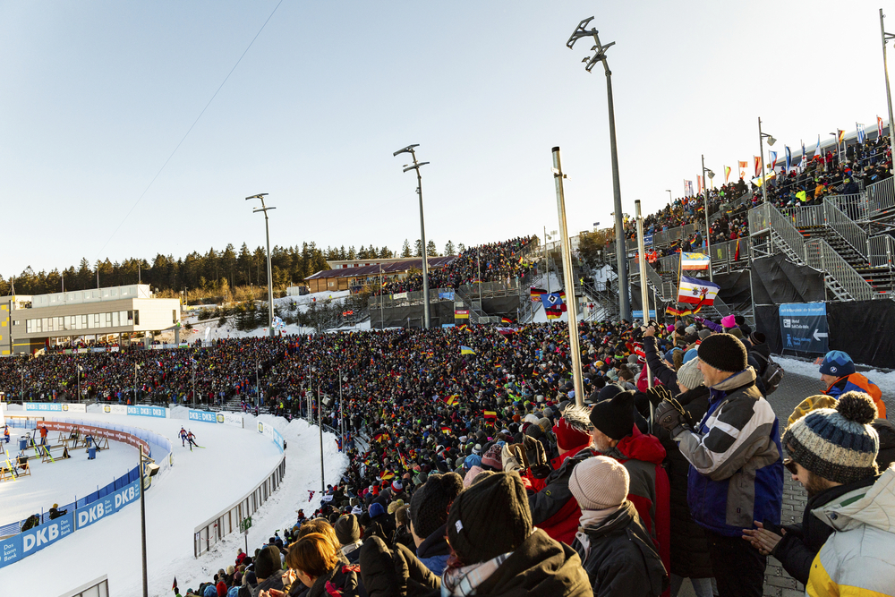 Biathlon Weltcup in Oberdorf